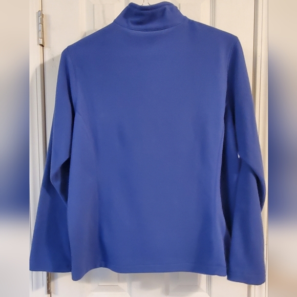 Lands End Quarter Zip lightweight fleece, Size 10-12 - Picture 4 of 4